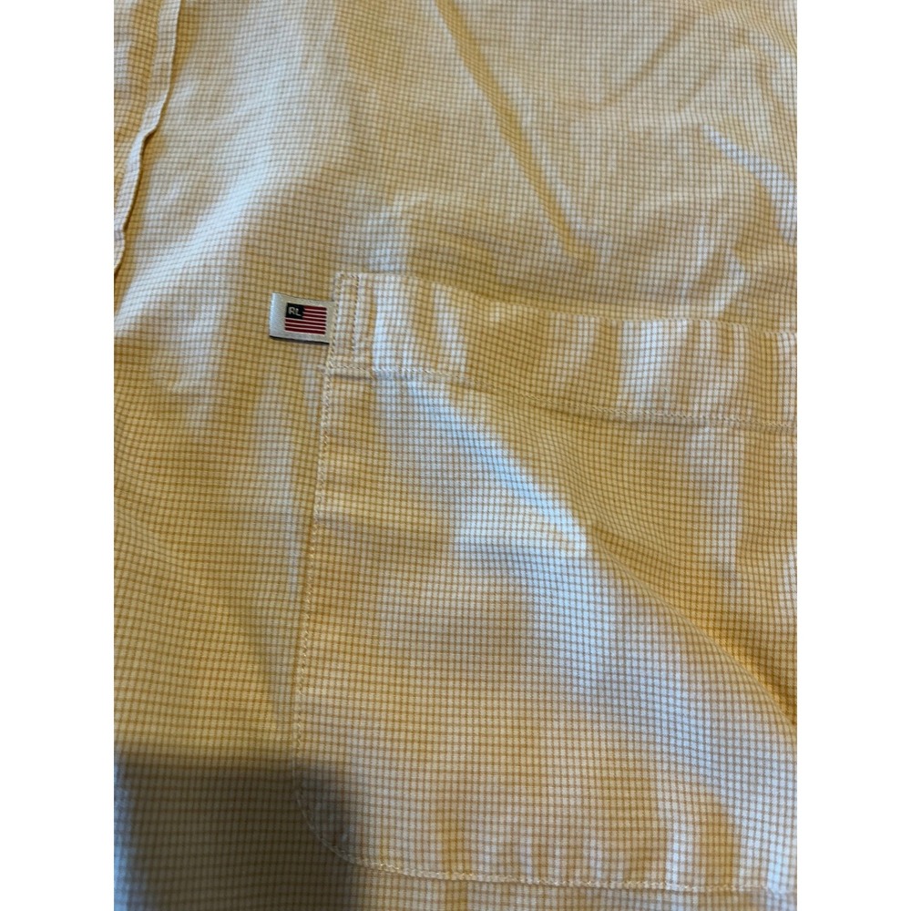 Ralph Lauren‎ Jeans Company Mens XL/EXG Plaid Button Down Long Sleeve Shirt - Picture 5 of 9